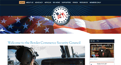 Desktop Screenshot of bordercouncil.org